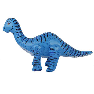 Inflatable Blow-Up Brachiosaurus Toy Party Favour Blue