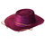 Glitter Cowboy Party Hat - Purple