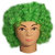 Green Curly Wig
