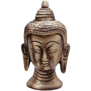 Brass Buddha Head- Medium