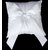 Elegant Satin Big Bowknot Wedding Bridal Ring Bearer Pillow Cushion New -White