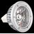 MR16 GU5.3 12V Cool White Light Bulb 1x3W