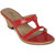 Flora New Casual Wear Coral Wedges