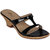 Flora New Casual Wear Black Wedges