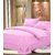 Attractivehomes beautiful plain double bed sheet with 2 pillow covers