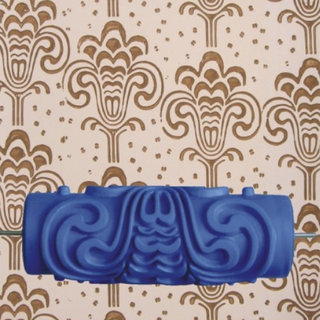 Buy 15cm Wall Decoration Empaistic Flower Pattern Painting Roller