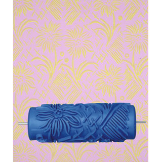 Buy 15cm Diy Daisy Flower Pattern Paint Roller For Wall Decoration 048y Online 990 From Shopclues