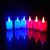 VRCT Battery Operated Led Candle Color (Pack of 6)