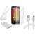 HQ USB Charger+USB Cable+Back Cover+Temper for Motorola Moto G