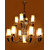 Aesthetichs Contemporary Double Glass Chrome Finished Chandelier With 13 Lamps (3094.8.4.1)