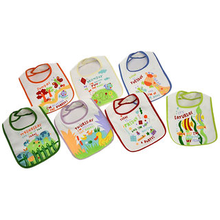 Buy Mee Mee Cotton Bib Pack of 7 MM-1244-Assorted Online @ ₹799 from ...