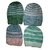 New Born Baby Multicolour Woolen Caps (Set of 4)