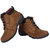 Lifestyle Mens Tan Lace-up Boots