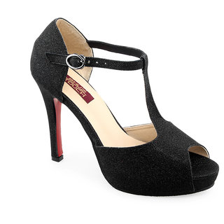 Buy Shuz Touch Black Pump Shoe Online @ ₹1995 from ShopClues