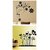 Decor Kafe Lovely Flowers  Sticker Style Love Swirl Branch Wall Sticker Size-2022 Inch Color-Black