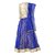 Little Radha Net Blue 9-10 Years  Lehenga Choli for Kids