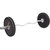 10 KG BODY MAXX RUBBER PLATES + 3 FT BICEP CURL BAR + 2 LOCKS