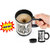 Stainless Self Auto Stirring Coffee mixing Mug Cup Office Home Gifts