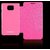 Samsung Galaxy S2  Pink Color Flip  Cover