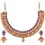1 gram gold plated Temple design South Indian Necklace Jewelry 5104