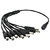 DC 1 F to 8 DC M Power Cable Wire Cord Pigtails Connection for Power supply
