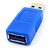 Super-Speed USB 3.0 Type A Male to Female Coupler Adapter Connector