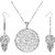 Samahita  Silver Pendants For Women
