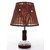 Aesthetichs Contemporary Wooden Table Lamp With Crystals-8 (7502)