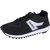 Unistar Mens Black Lace-Up Running Shoes