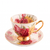ZARS Bone China Tea set, 6 cups  6 saucers in an Exclusive gift box