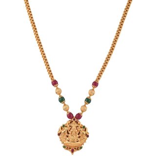 Buy 1gram gold plated with Lakshmi 