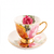 ZARS Bone China Tea set, 6 cups  6 saucers in an Exclusive gift box - ZG-039-6