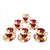 ZARS Bone China Tea set, 6 cups  6 saucers in an Exclusive gift box (ZH-088-6)