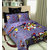 Shiv kirpa beautiful cotton printed double bedsheet with 2 pillow covers