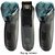 CROWN Brand - Premium 3 Blade Gents Re-Chargeable Shaver  Trimmer +Gift