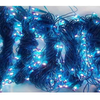 Buy Rice light decoration lighting for diwali,christmas BLUE -26 Feets ...