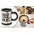 Set of 2 - Awesome Self Stirring Mug-Stainless Tea/Coffee/Juice Mixing Cup