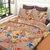 Zakina Polycotton Double Bedsheet With 2 pillow Covers ZE338