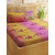 Bedspun 100 Cotton Pink 1 Double Bedsheet With 2 Pillow Cover-Mg1466-Bs