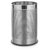 Stainless Steel Perforated Open Dustbin- 5 litre (7x10) (With Paddle - No