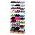 Sarahusainatther Plastic & Acrylic Corner Amazing Shoe Rack 30 Pairs Storage 10 Tier Shoe Rack Organizer (White)