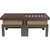 Arra Trendy Coffee Table With Two Stools - Jute