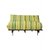 Arra Double Futon Sofa Cum Bed With Mattress - Green Lines