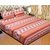 Surhome Cotton Double Bed sheet With 2 Pillow Cover