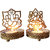 Laksmi and Ganesha Tea candle Holder