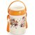 Cello Mark Insulated Lunch Carrier with 4 Container, Orange