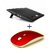 Combo L6 Cooling Pad 2.4ghz Ultra Slim Wireless Optical Mouse Red
