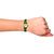The Pink Vintage Green Wrist Watch By Gledati
