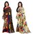 Stylobby Floral Print Saree Combo Of 2 Sty-11-6
