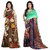 Stylobby Floral Print Saree Combo Of 2Sty7-9